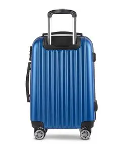 Wanderlite 28inch Lightweight Hard Suit Case Luggage Blue