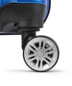 Wanderlite 2 Piece Lightweight Hard Suit Case Luggage Blue