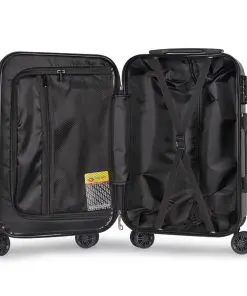 Wanderlite Lightweight Hard Suit Case Luggage Grey