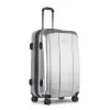 Wanderlite Lightweight Hard Suit Case Luggage Silver Wanderlite Lightweight Hard Suit Case Luggage Silver