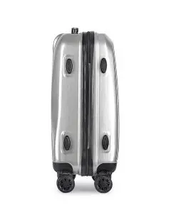 Wanderlite Lightweight Hard Suit Case Luggage Silver