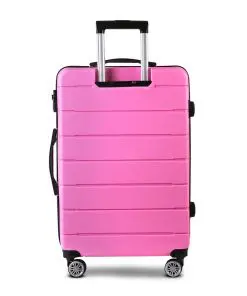 Wanderlite 3PC Luggage Suitcase Trolley - Pink