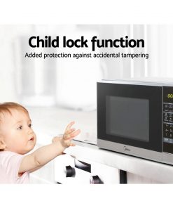 Midea 20L 700W Electric Digital Microwave Oven Kitchen Silver
