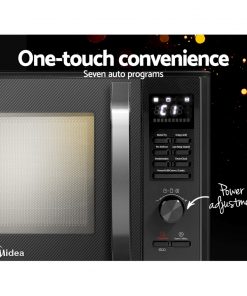 Midea 30L 2300W Electric Grill Convection Microwave Oven Benchtop Black