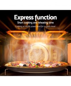 Midea 30L 2300W Electric Grill Convection Microwave Oven Benchtop Black