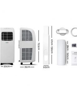 Devanti Portable Mobile Air Conditioner 13000BTU White