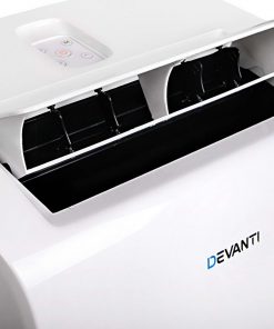Devanti Portable Air Conditioner Mobile Fan Cooler Dehumidifier 22000BTU