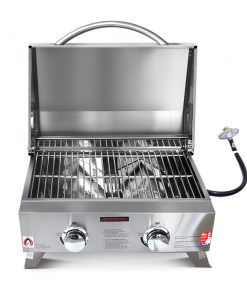 Grillz Portable 2 Burner Gas BBQ