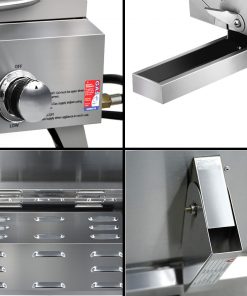 Grillz Portable 2 Burner Gas BBQ