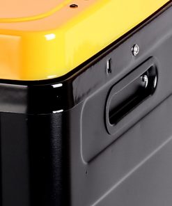 Devanti 3 Burner Portable Oven - Black & Yellow