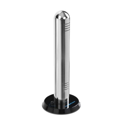 Stainless Steel Plasma Ioniser Tower - Silver