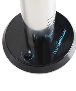 Stainless Steel Plasma Ioniser Tower - Silver