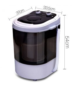 Devanti 4KG Mini Portable Washing Machine - Black