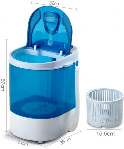 Devanti 4KG Mini Portable Washing Machine - Blue