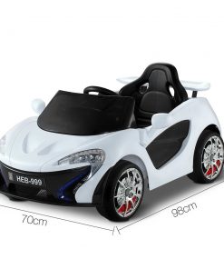 Rigo Kids Ride On Car  - White