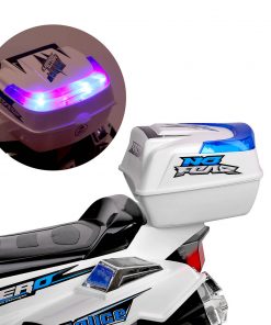 Rigo Kids Ride On Motorbike Motorcycle Car White