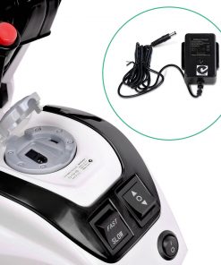 Rigo Kids Ride On Motorbike Motorcycle Car White