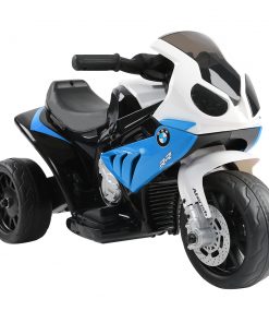 Kids Ride On Motorbike BMW Licensed S1000RR Motorcycle Car Blue