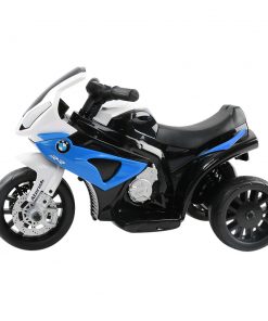 Kids Ride On Motorbike BMW Licensed S1000RR Motorcycle Car Blue