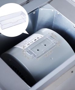 DEVANTI Commercial Rangehood Range Hood Stainless Steel Kitchen Canopy 90cm 900mm