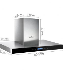 5 Star Chef Stainless Steel Kitchen Rangehood - Inox