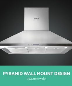 Devanti 1200mm Commercial BBQ Rangehood - Silver