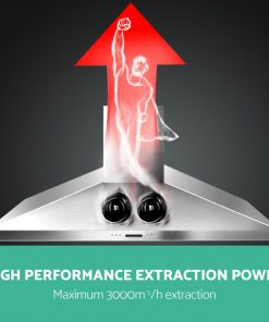 Devanti 1200mm Commercial BBQ Rangehood - Silver