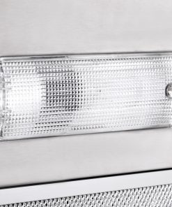 DEVANTi Rangehood 900mm Stainless Steel Curved Glass Wall Mount Range Hood