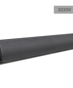 Devanti 3200W Electric Heater Panel - Black