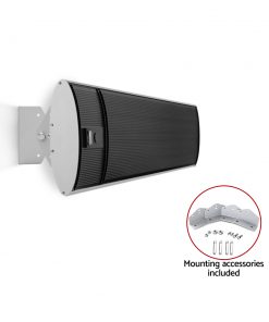 Devanti 2400 Electric Infrared Radiant Strip Panel Heater Bar Remote Control