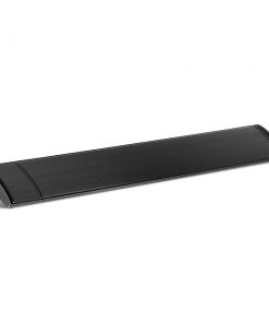 Devanti 1800W Electric Infrared Radiant Strip Heater Panel Heat Bar Black