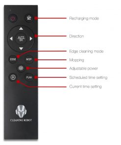 Devanti Robotic Vacuum Cleaner - Black & Grey