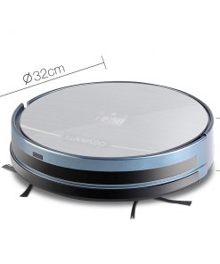 Devanti 4 Mode Robotic Vacuum Cleaner - Silver & Blue