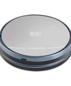 Devanti 4 Mode Robotic Vacuum Cleaner - Silver & Blue