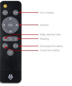 Devanti 4 Mode Robotic Vacuum Cleaner - Silver & Blue