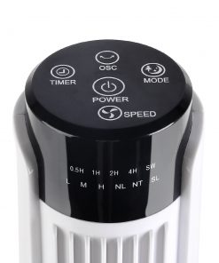 Devanti Portable Tower Fan - White