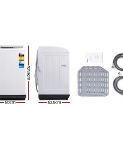 Devanti 10kg Top Load Washing Machine