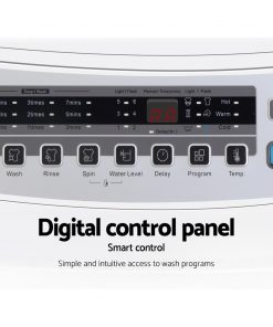 Devanti 10kg Top Load Washing Machine