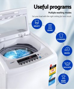 Devanti 10kg Top Load Washing Machine