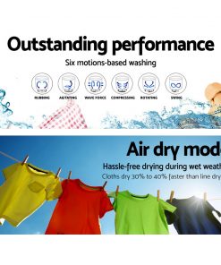 Devanti 7kg Top Load Washing Machine