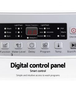 Devanti 8.5kg Top Load Washing Machine