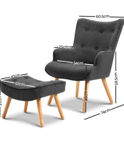 Artiss LANSAR Lounge Accent Chair