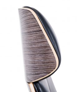 Wooden & PU Leather Office Chair Renaissance Executive Chair - Grey