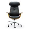 Wooden & PU Leather Office Chair Renaissance Executive Chair – Walnut Wooden & PU Leather Office Chair Renaissance Executive Chair – Walnut