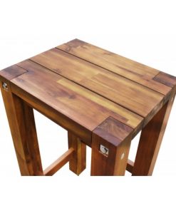 Sturdy Stool Natural oil Finish