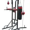 Power Boxing Station Stand Gym Speed Ball Punching Bag