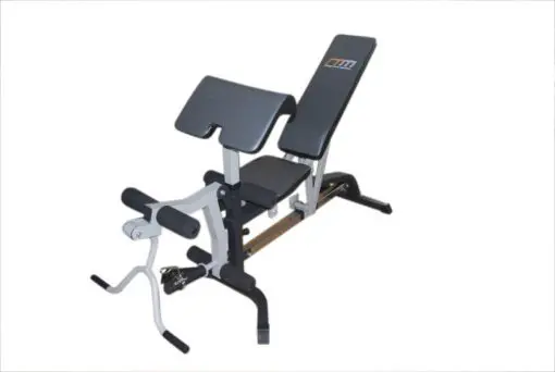 FID Flat Incline Decline Bench Press w/ Leg Extension