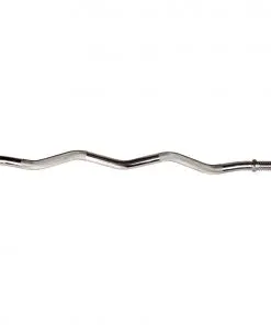 Curl Bar with Spinlock Collars