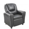 Leather Kids Recliner