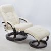PU Leather Massage Chair Recliner Ottoman Lounge Remote